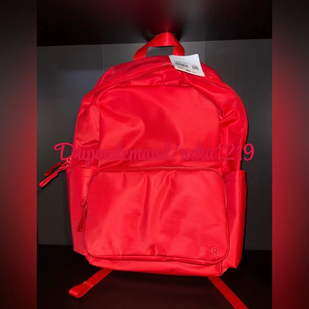 Lululemon Everywhere Backpack 22L- Lulu Red/Ocean Air